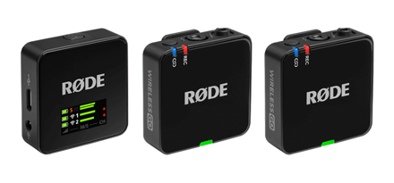 Rode Wireless Serie Go Tabellenbild