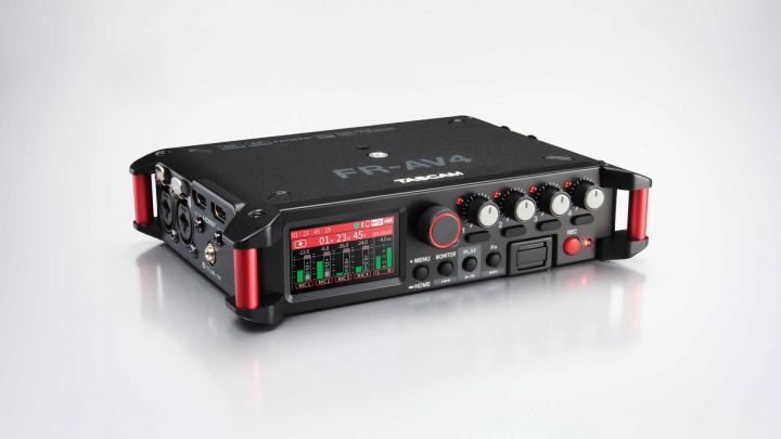 Tascam FR-AV4: 4-Spur-Audiorecorder mit 32-Bit-Float