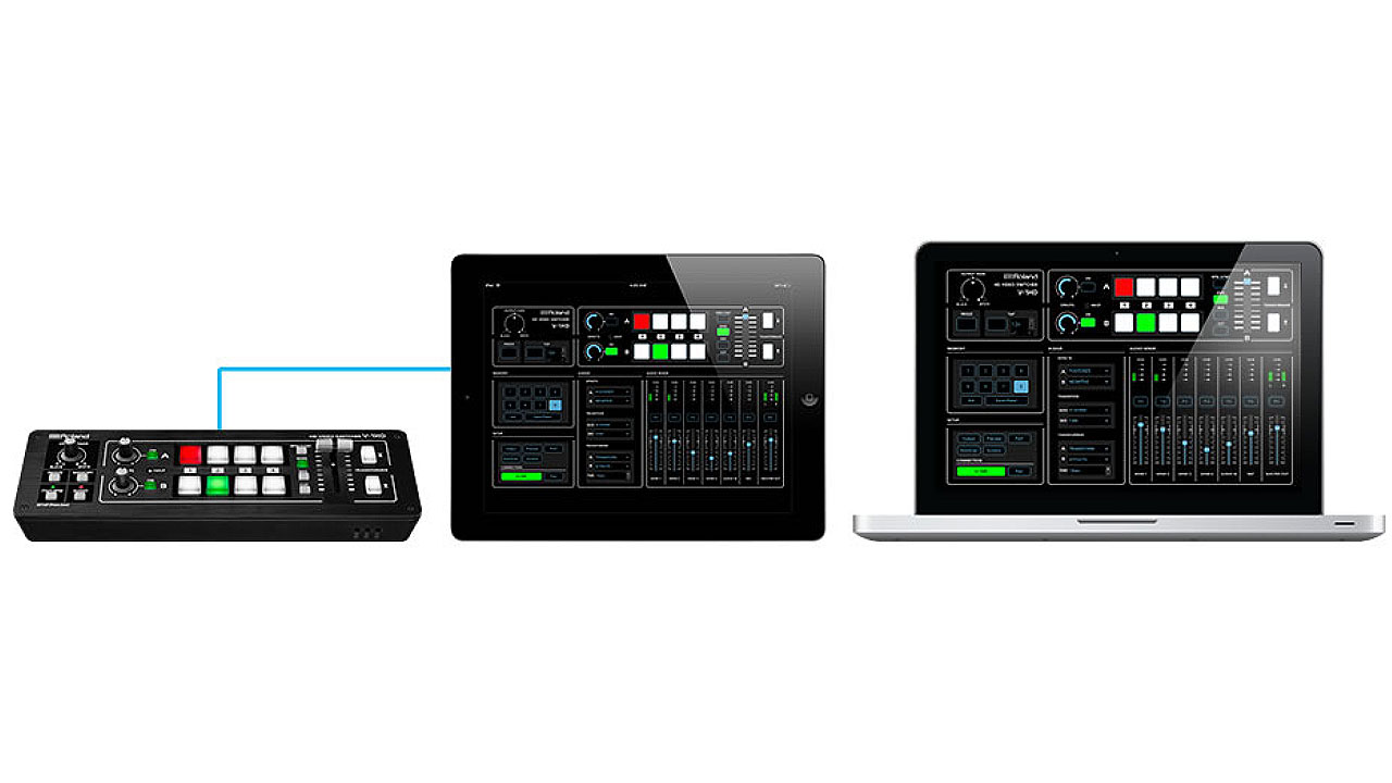 roland v1 hd steuerung web