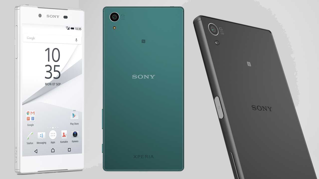 XperiaZ5 Graphit-Schwarz aufWeiß DI 008 DE