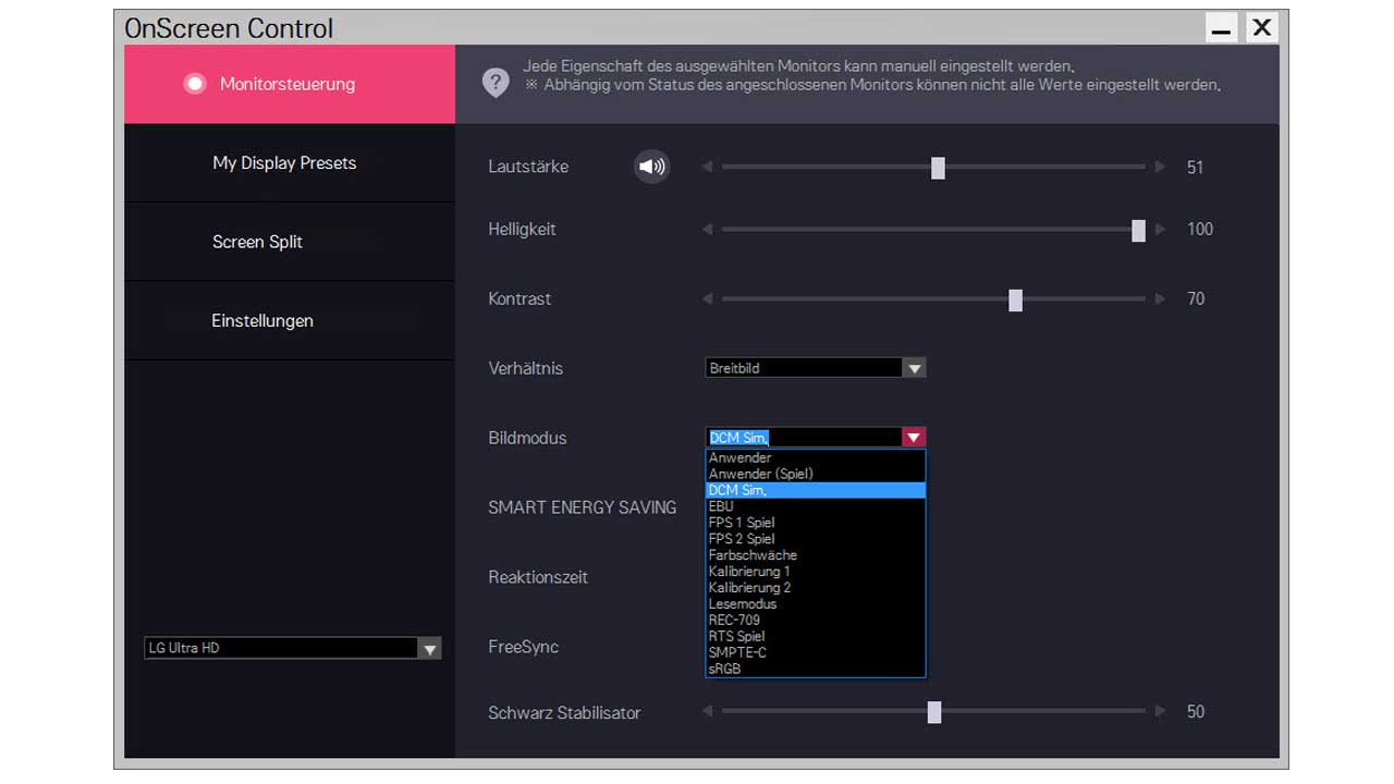 OnScreen Control