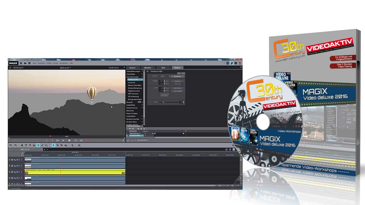 Titel Grafik Magix LernDVD