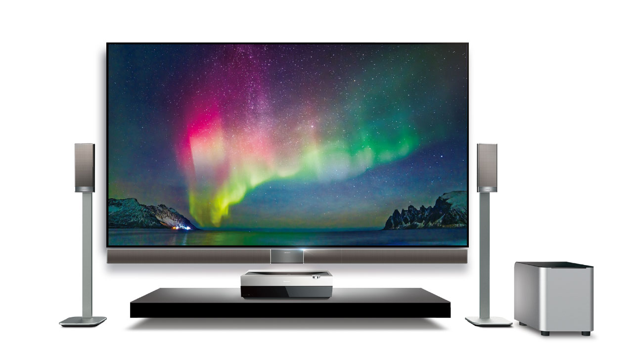 4k laser cast system front web