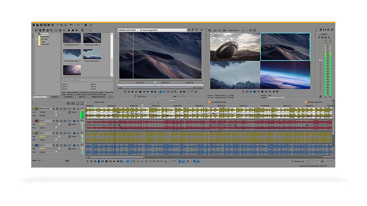 magix vegas pro 14 screen web