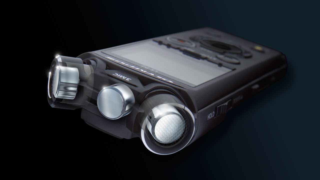 Olympus LS-P2 Mic black