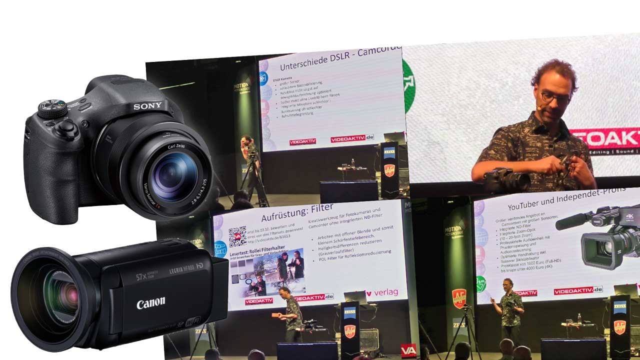 2017 01 10 DSLR vs Camcorder