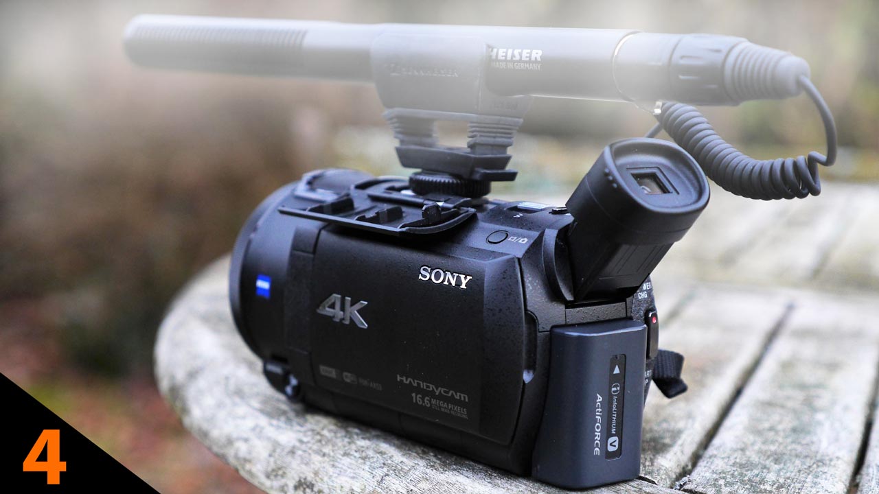 Aufmacher externe Mik Sony AX53
