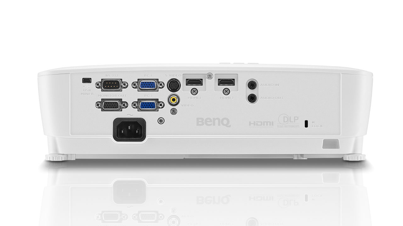 BenQ MH534 back web
