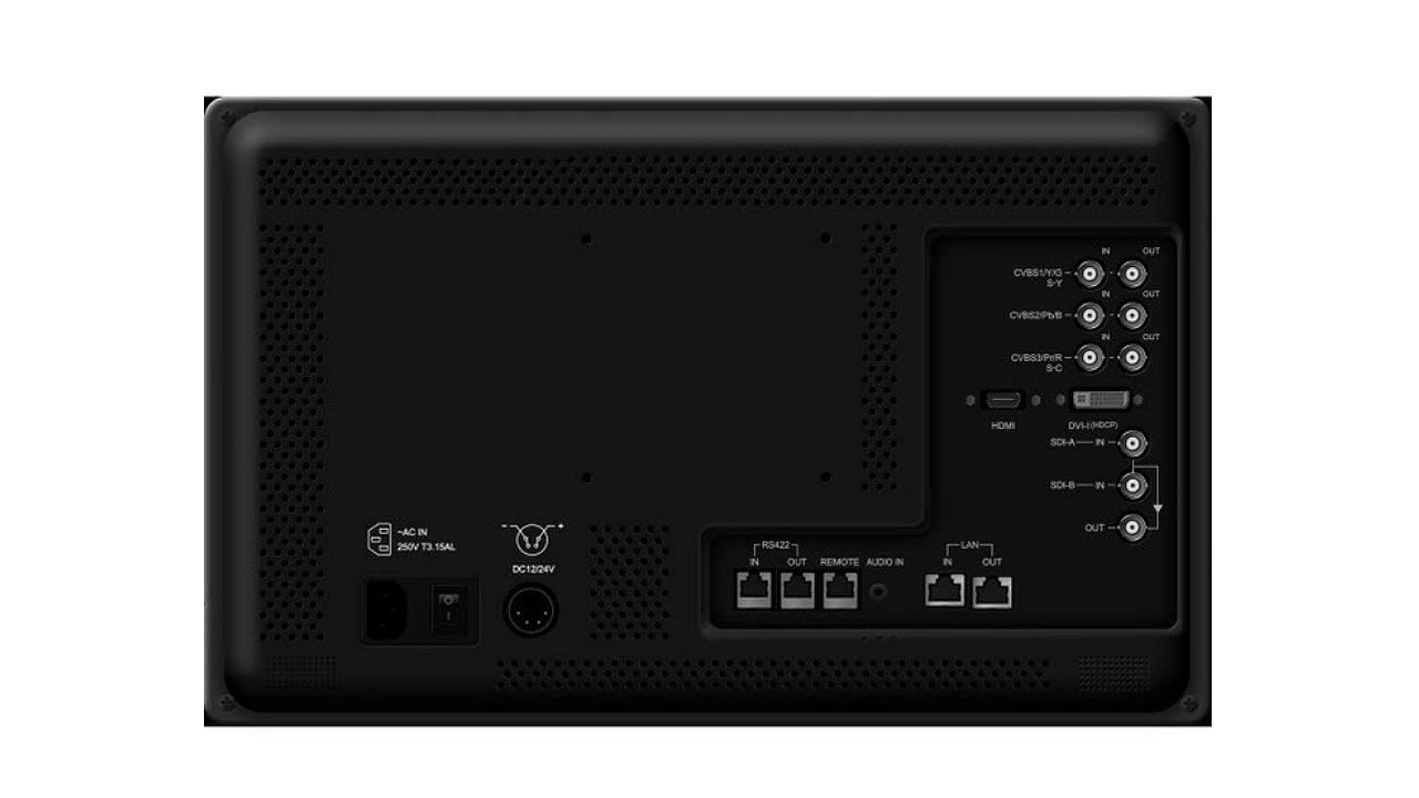 TVLogic LVM 170A back web