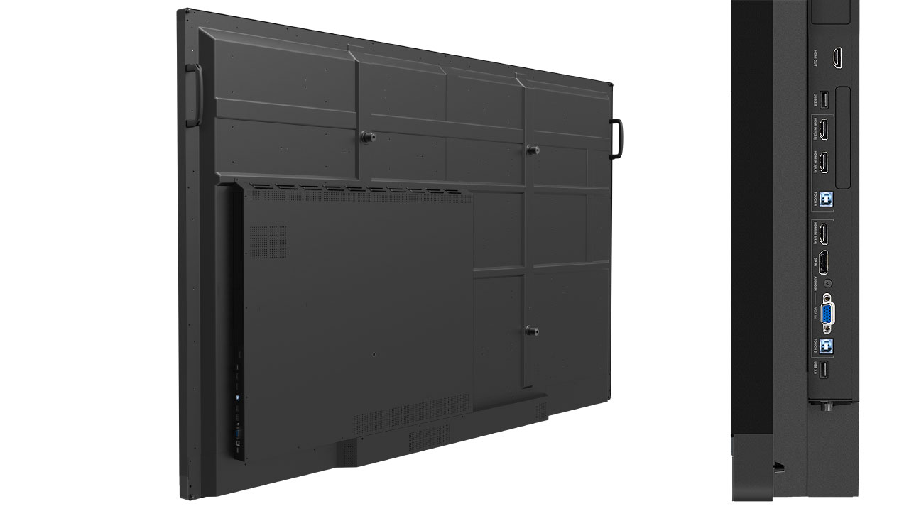 ViewSonic IFP8650 back anschl web