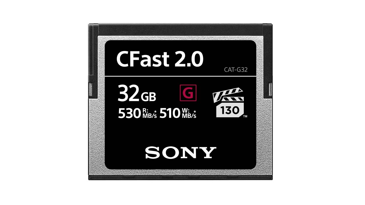 Sony CFast CAT G32 web
