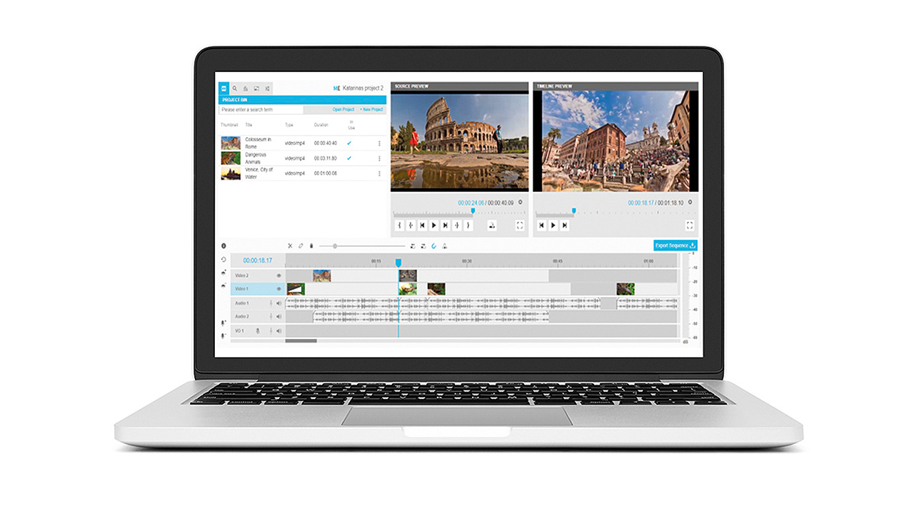 Arvato Systems VPMS Media Editor web