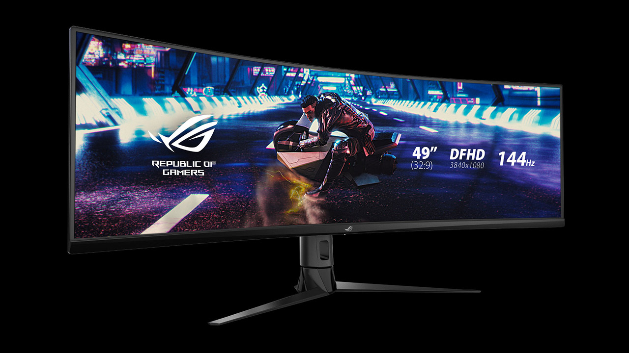 Asus Rog Strix XG49VQ front web