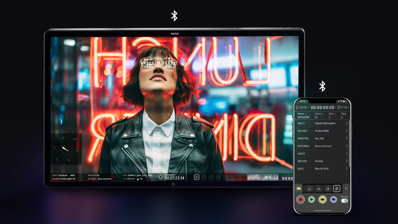 atomos neon bluetooth web