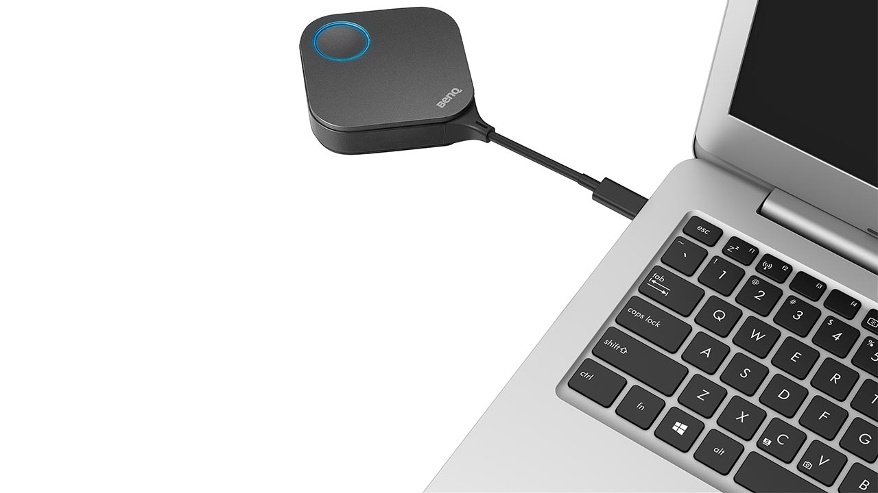 BenQ InstaShow WDC10C tx button usb c web