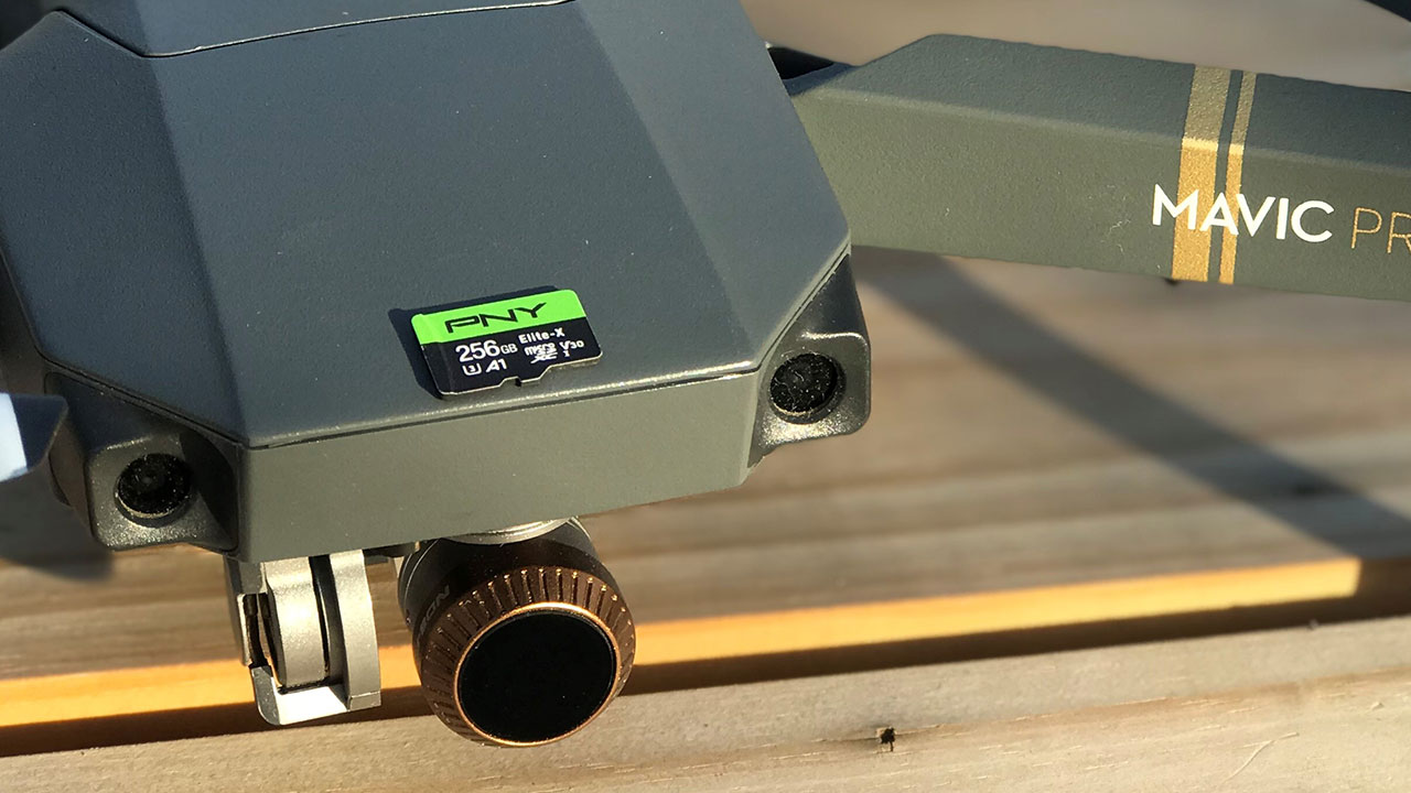 pny microsd elite x mavic web