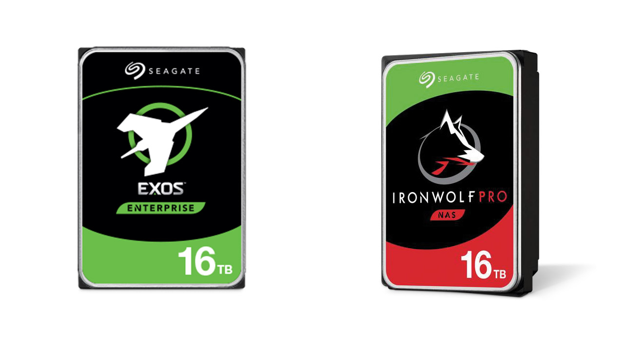 Seagate Exos X16 Ironwolf web