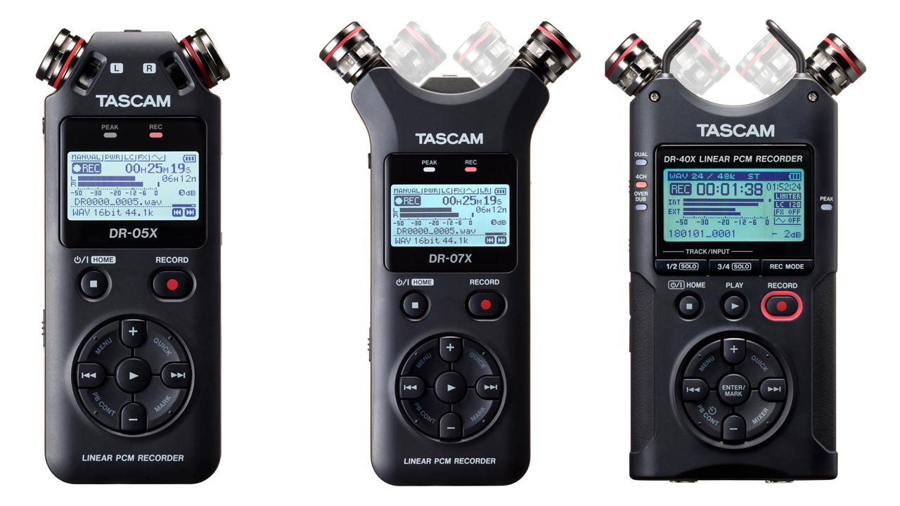 Tascam DR X series 2