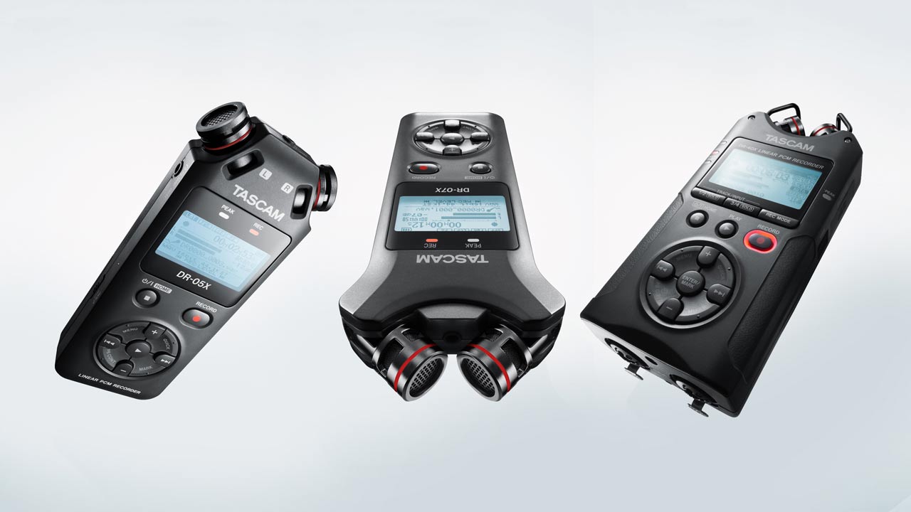 Tascam DR X series pr
