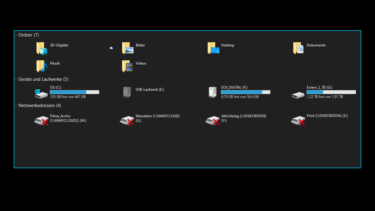 Windows 10 SSD HDD Auslagerung web