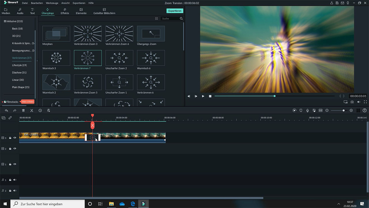 filmora screen zoom web