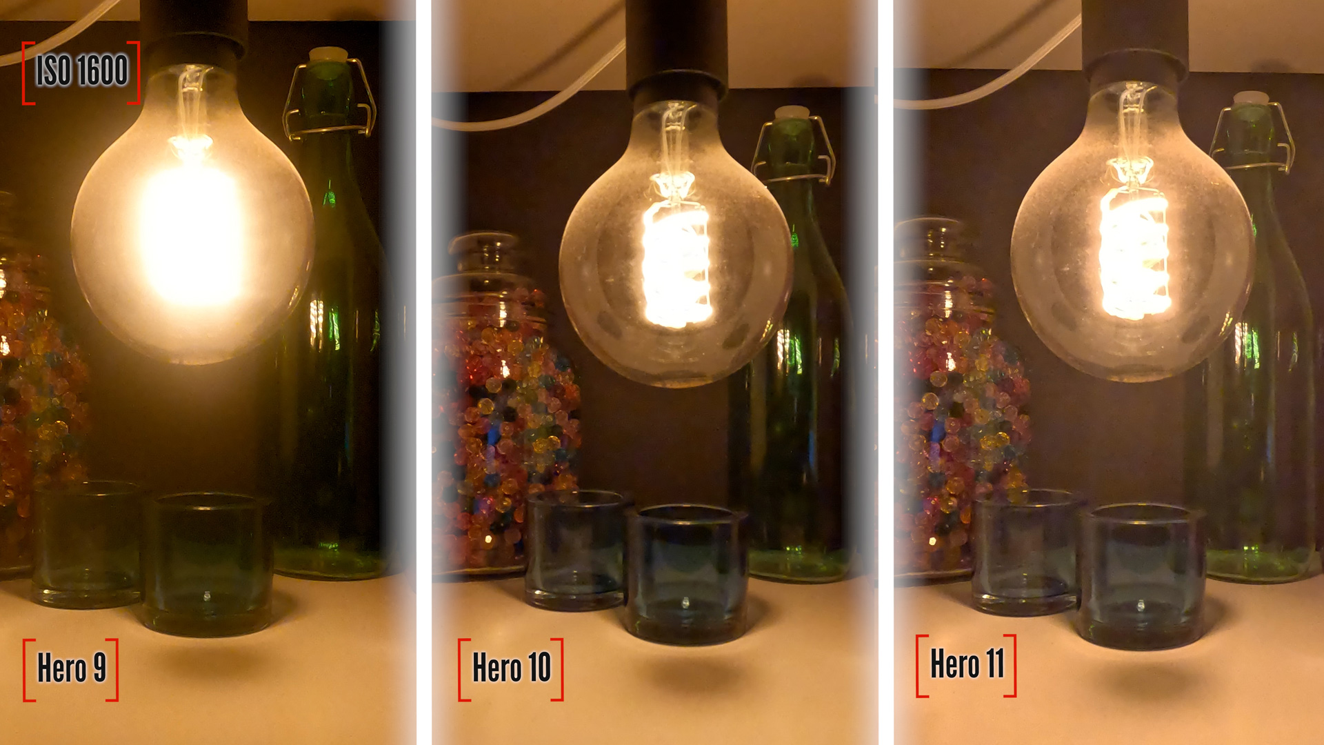 GoPro Hero 11 ISO 1600 vergleich