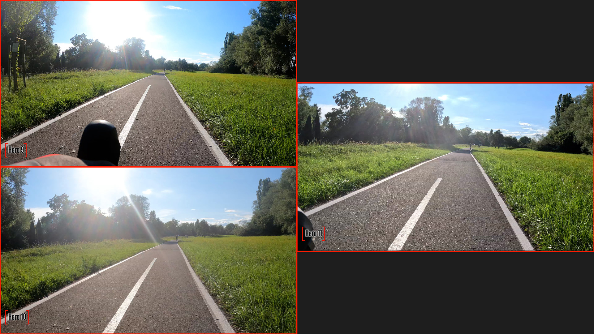 GoPro Hero 11 Lensflare vergleich