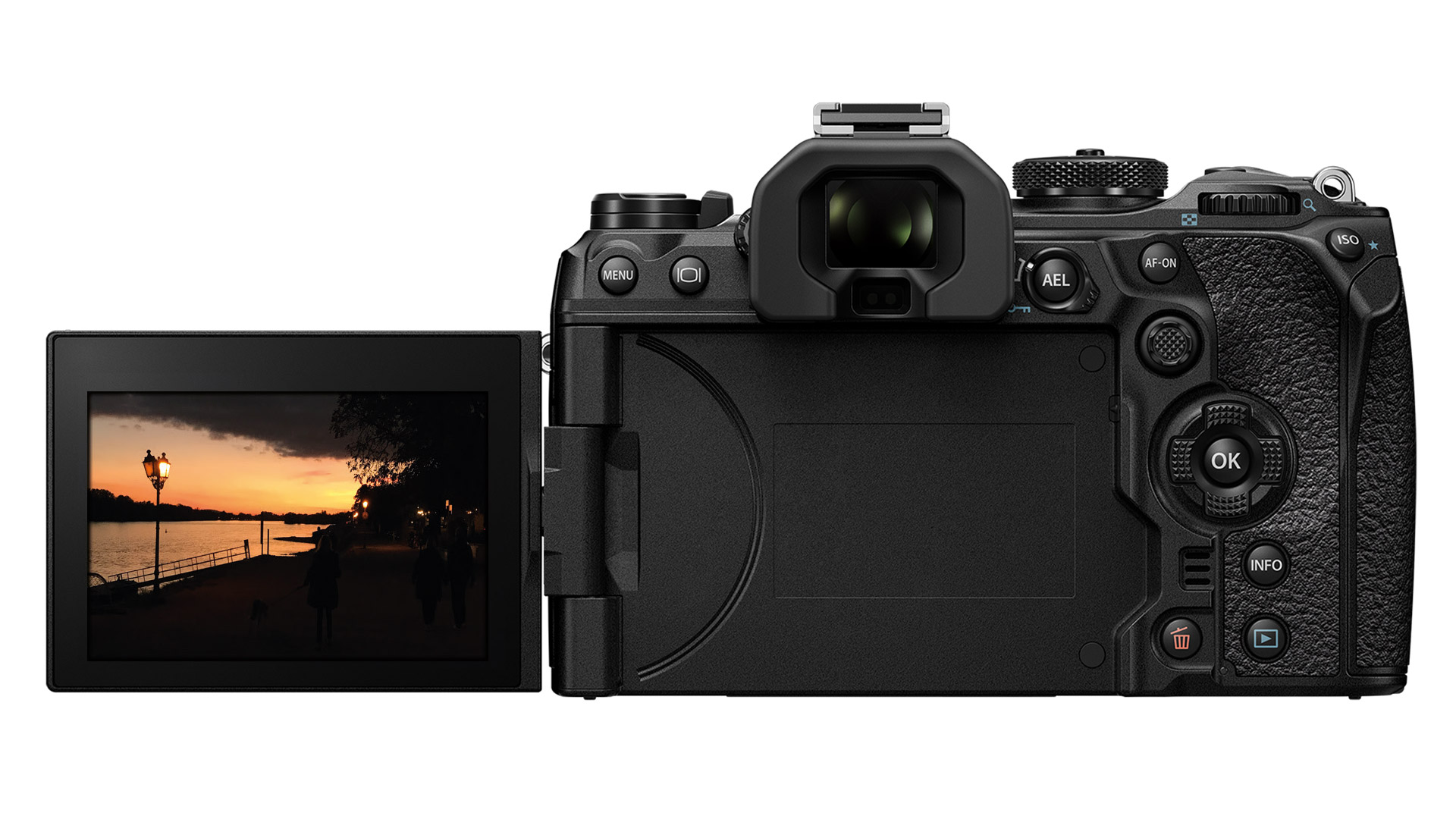 OM System OM 1 back web