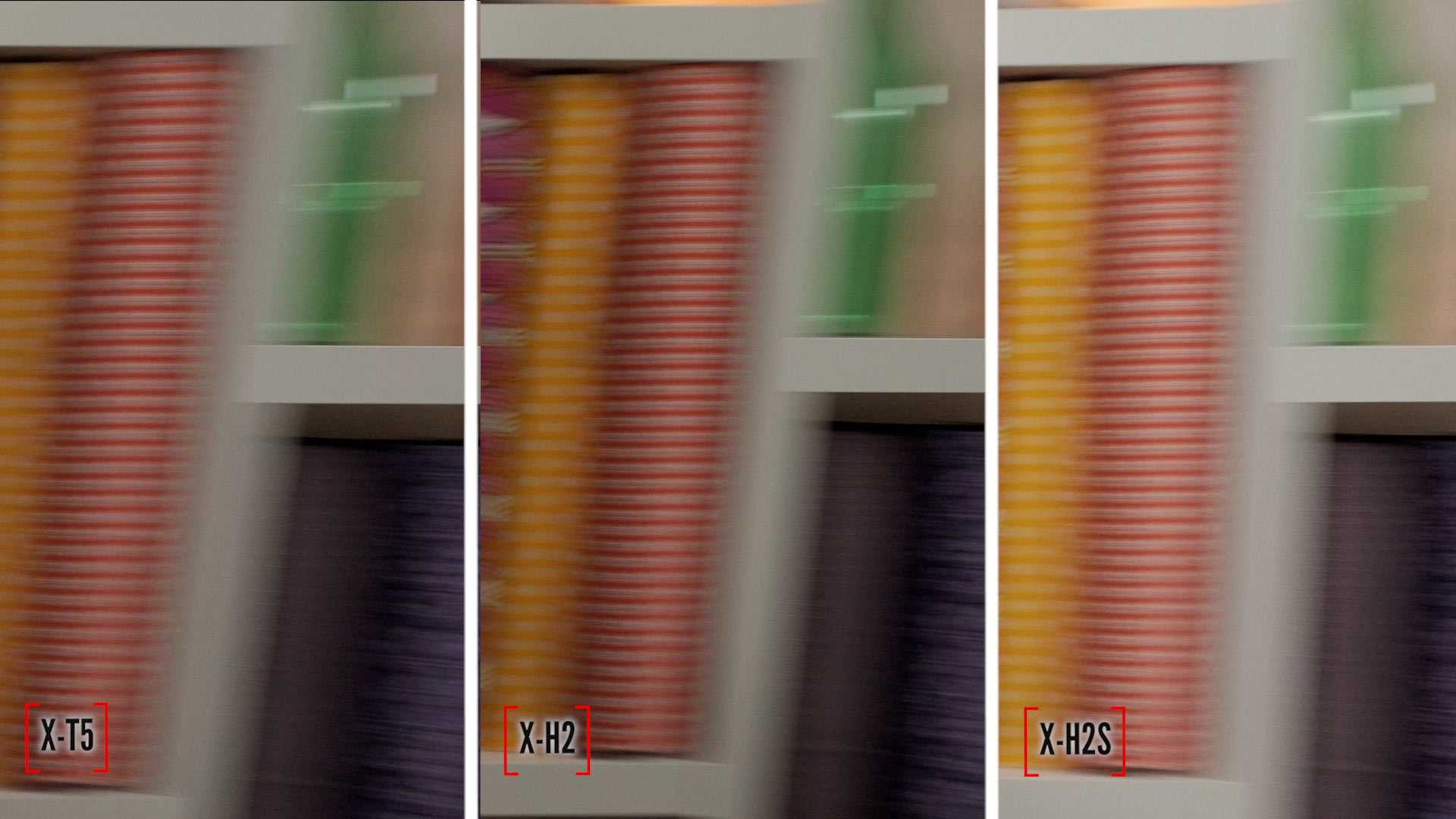 Rolling Shutter Vergleich