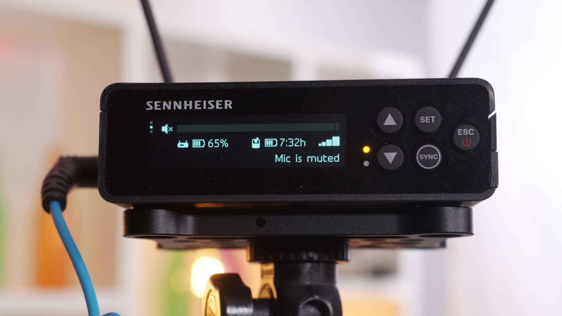 Sennheiser EW DP Sender Mute Display