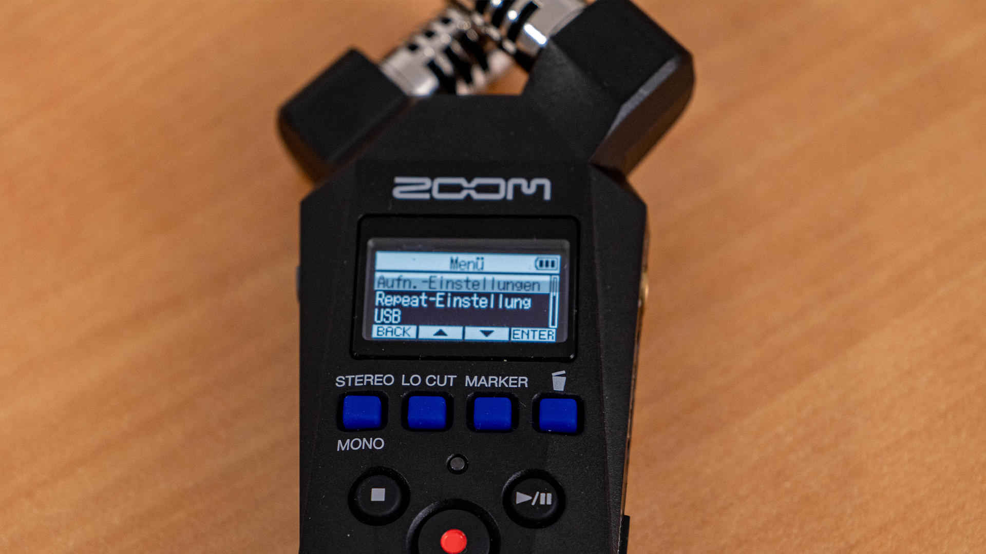 Zoom Hessential H1 Bedienung