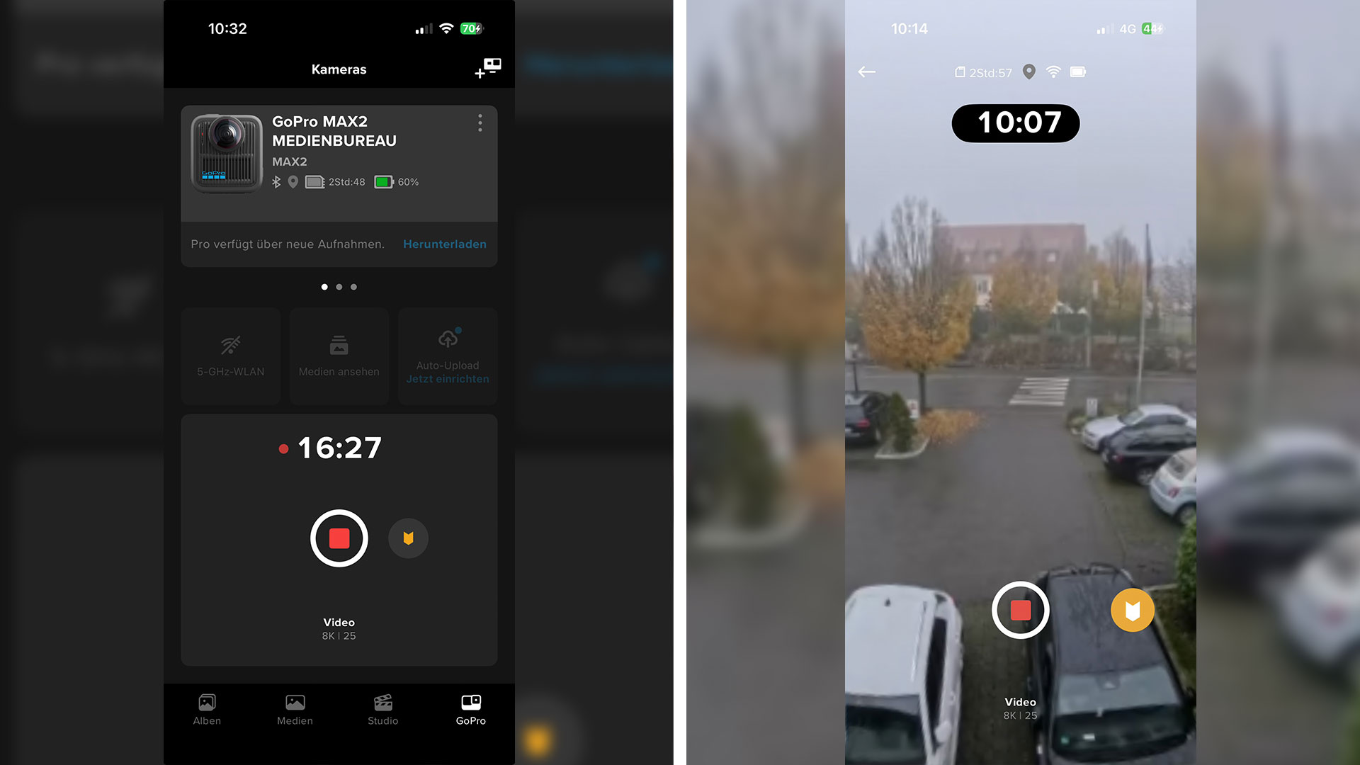 Insta360 X4 Air Bildeinstellungen