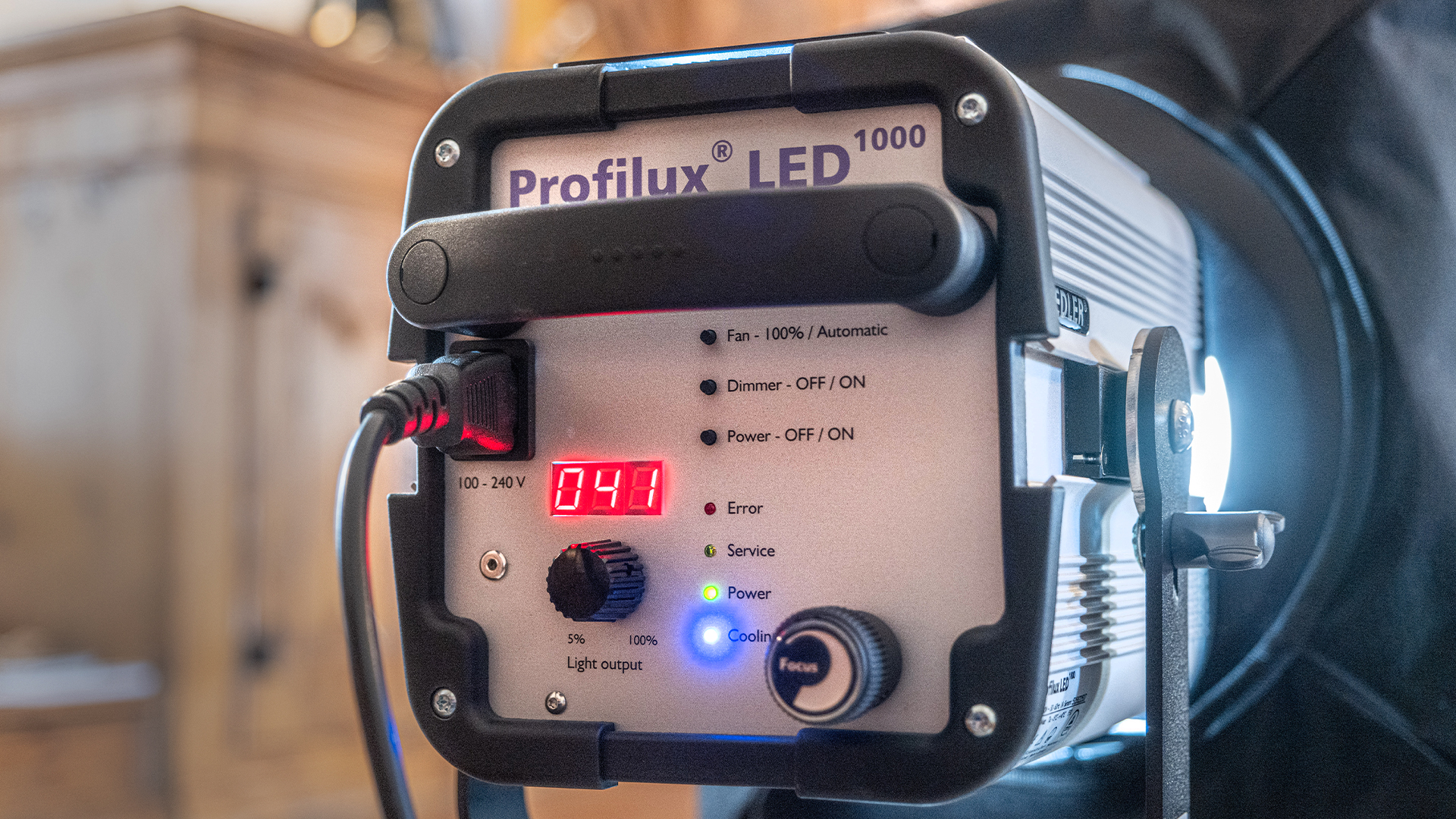 Hedler Profilux LED 1000 Rueckseite