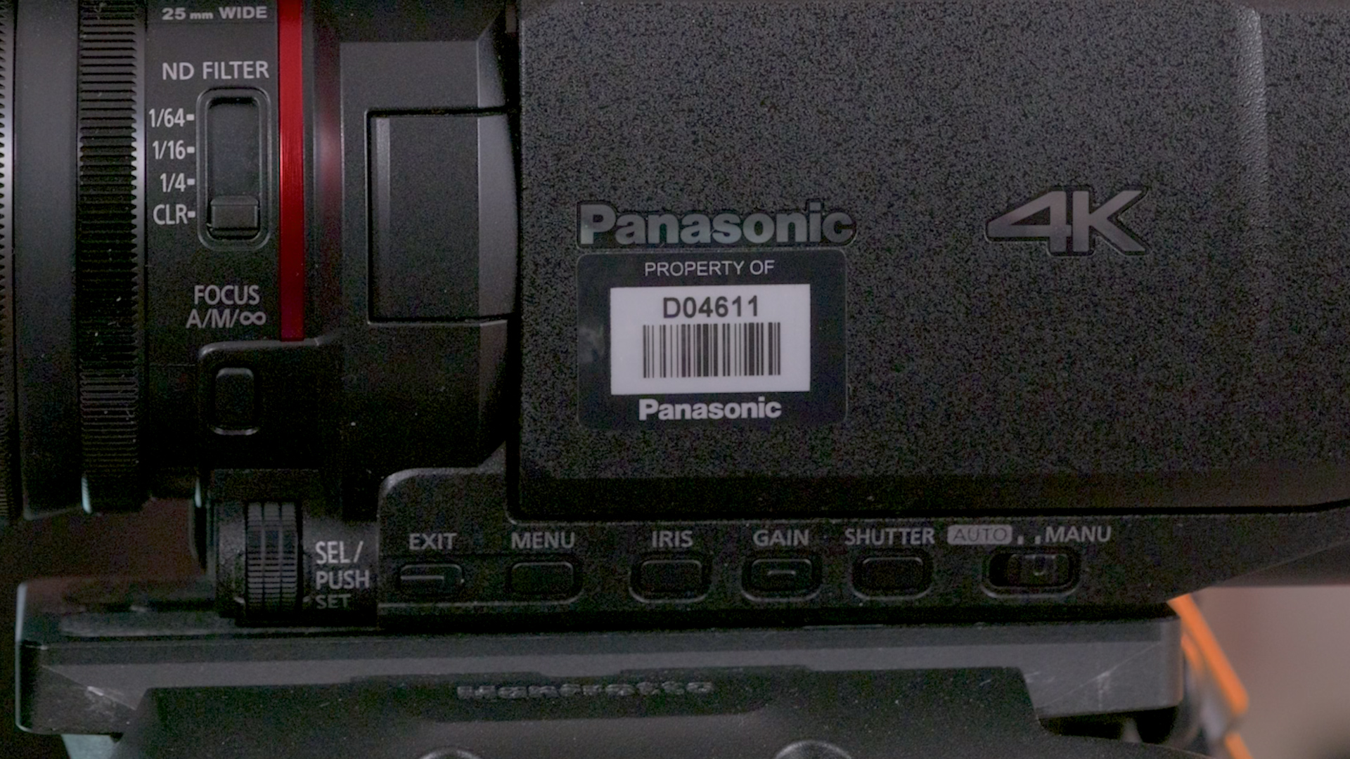Panasonic AG CX20 untereBedienreihe