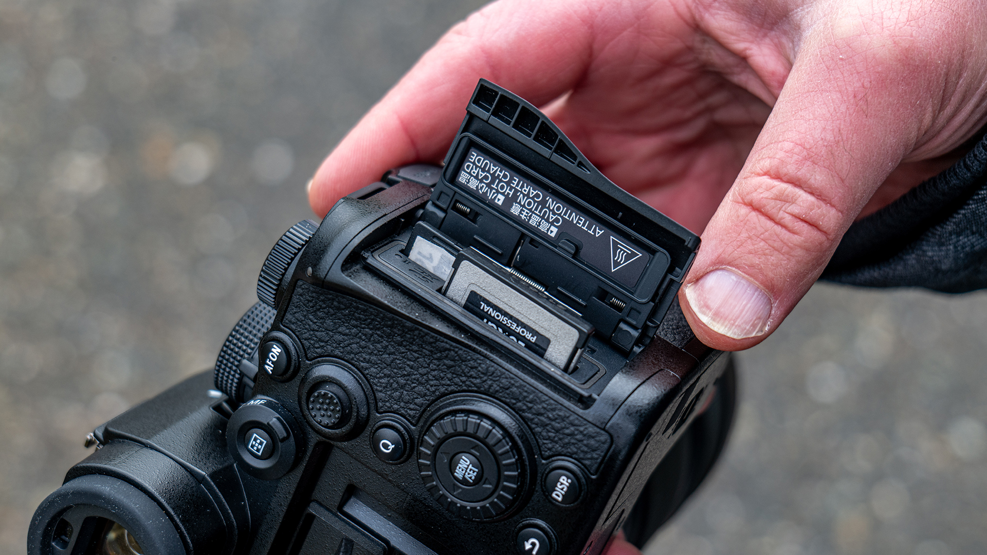 Panasonic S1RII Speicherkarten