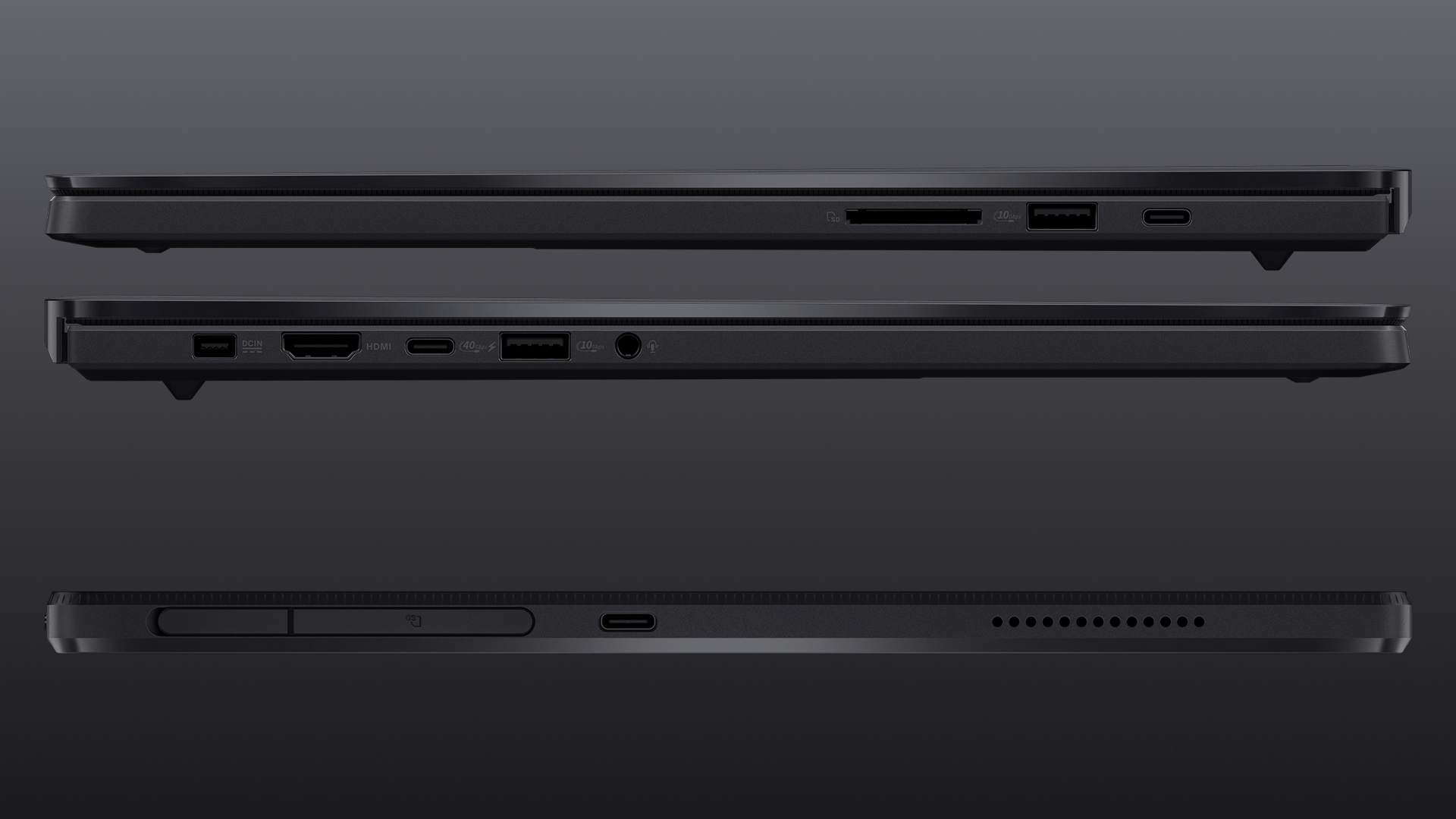 Laptopvergleich Asus Anschluesse