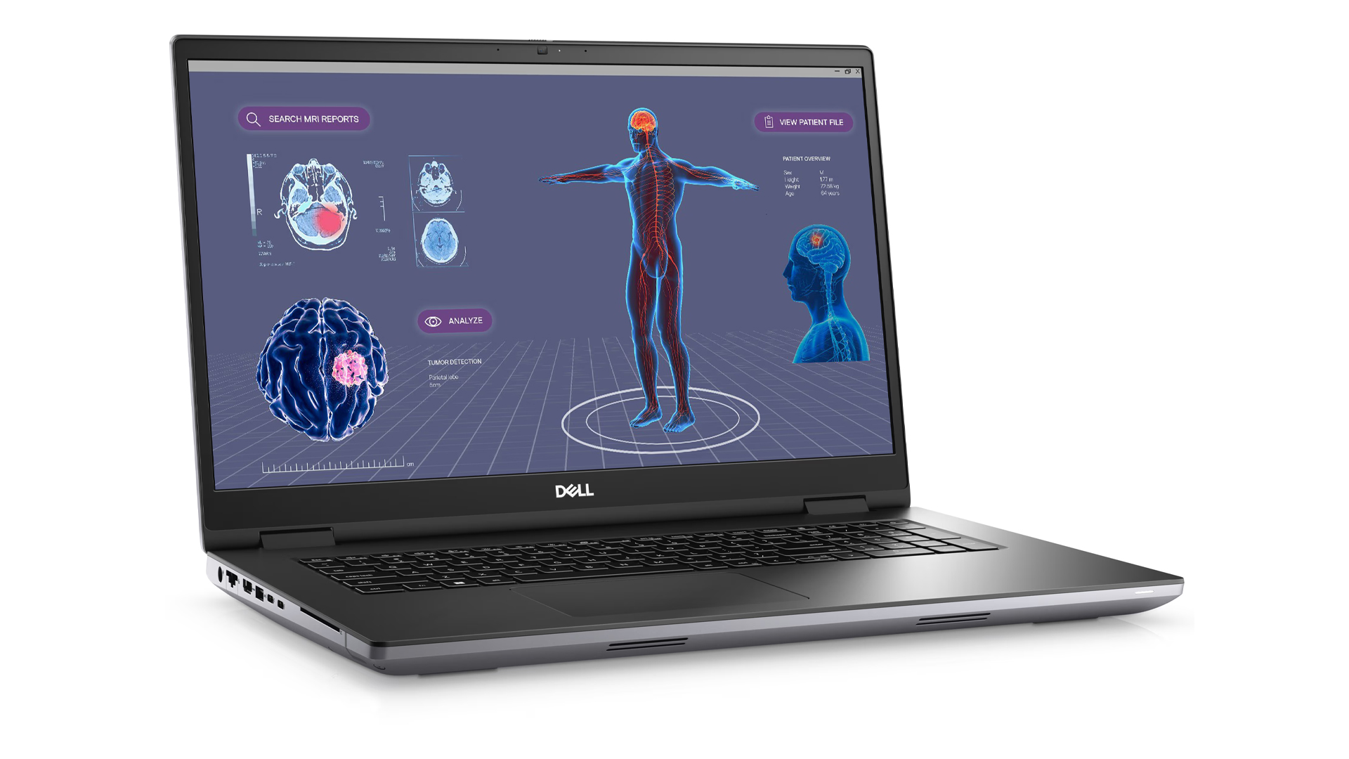 Laptopvergleich Dell Precision 7780 Front