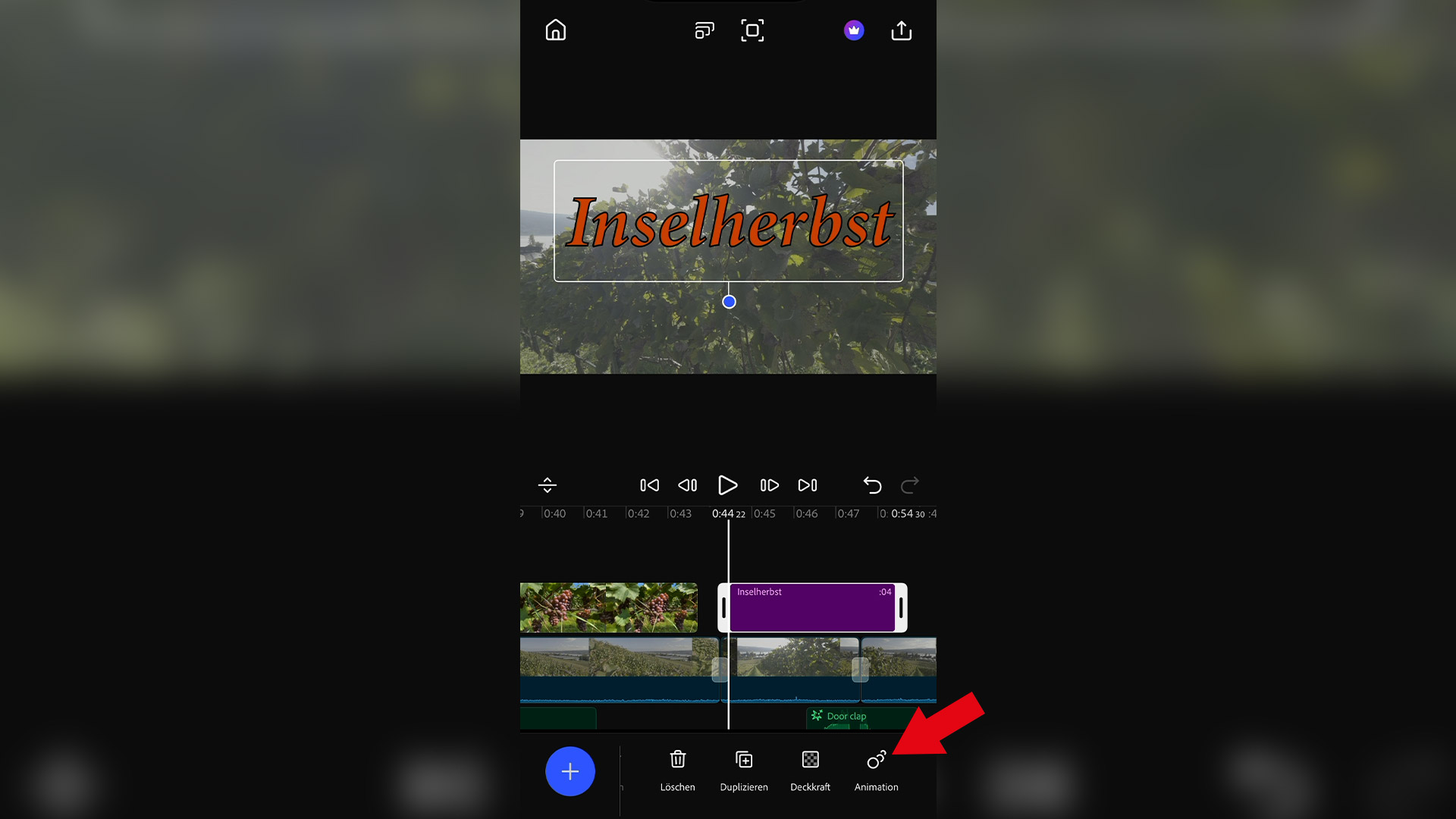 Adobe PremiereApp Pro Effekte Text