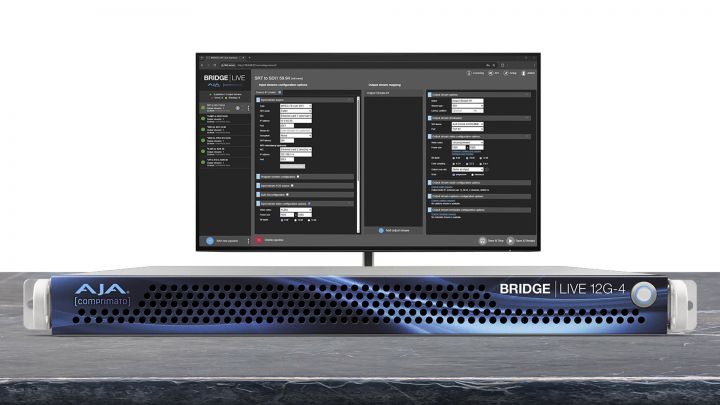 AJA IBC2025 Bridge Live 12 G 4