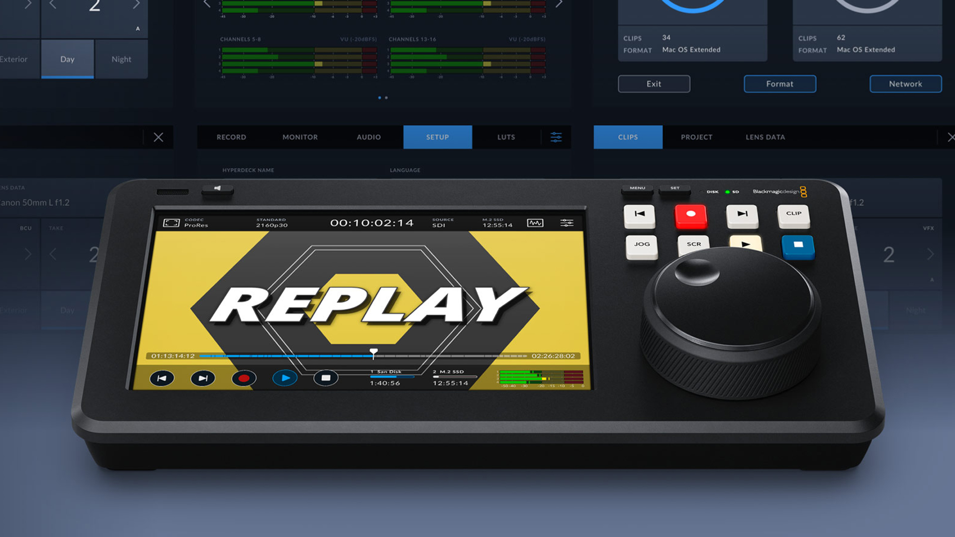BMD HyperDeck Shuttle 4K Pro Newstitel