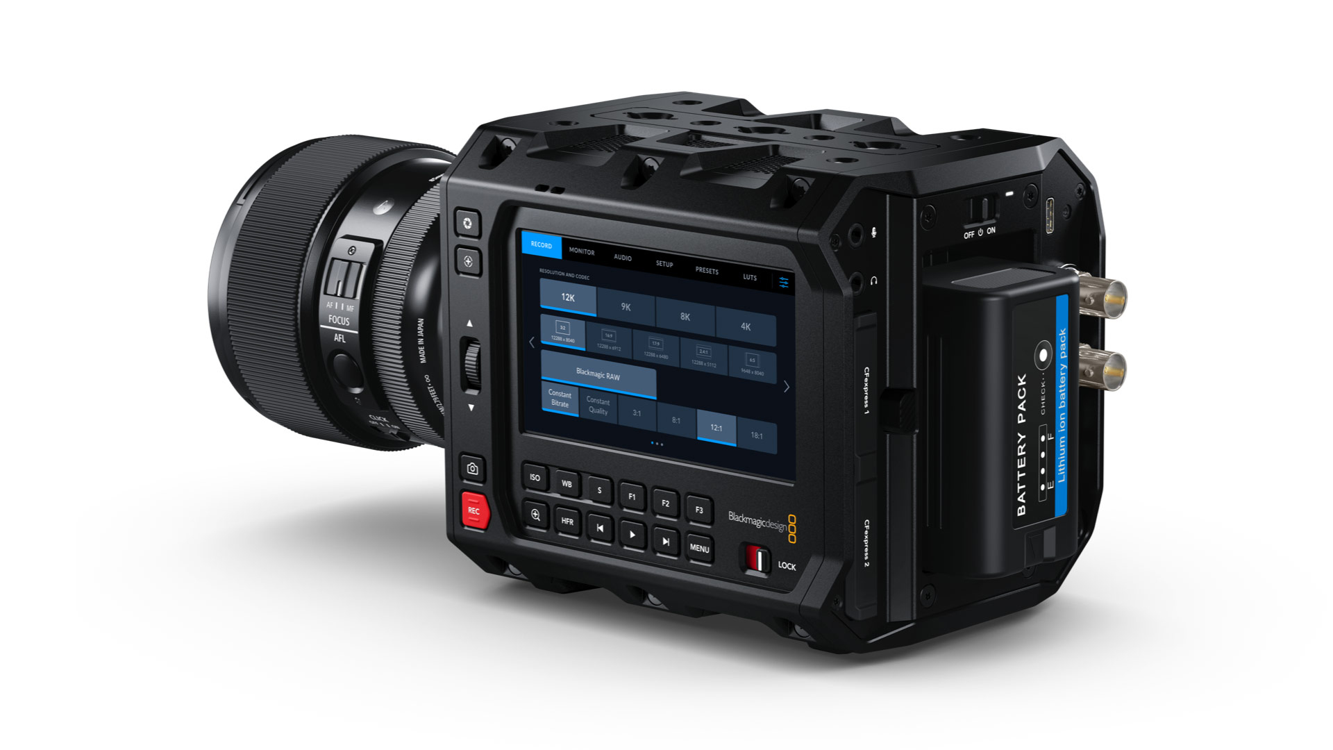 BMD Pyxis 12K Rueckseite