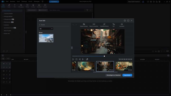 CyberLink PowerDirector Auto Editing DEU