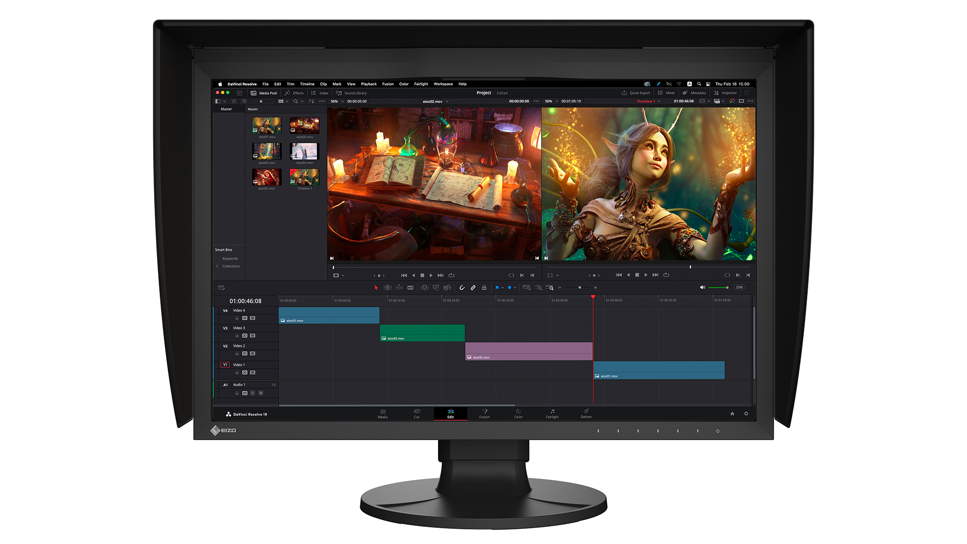 Eizo CG2400S Newstitel
