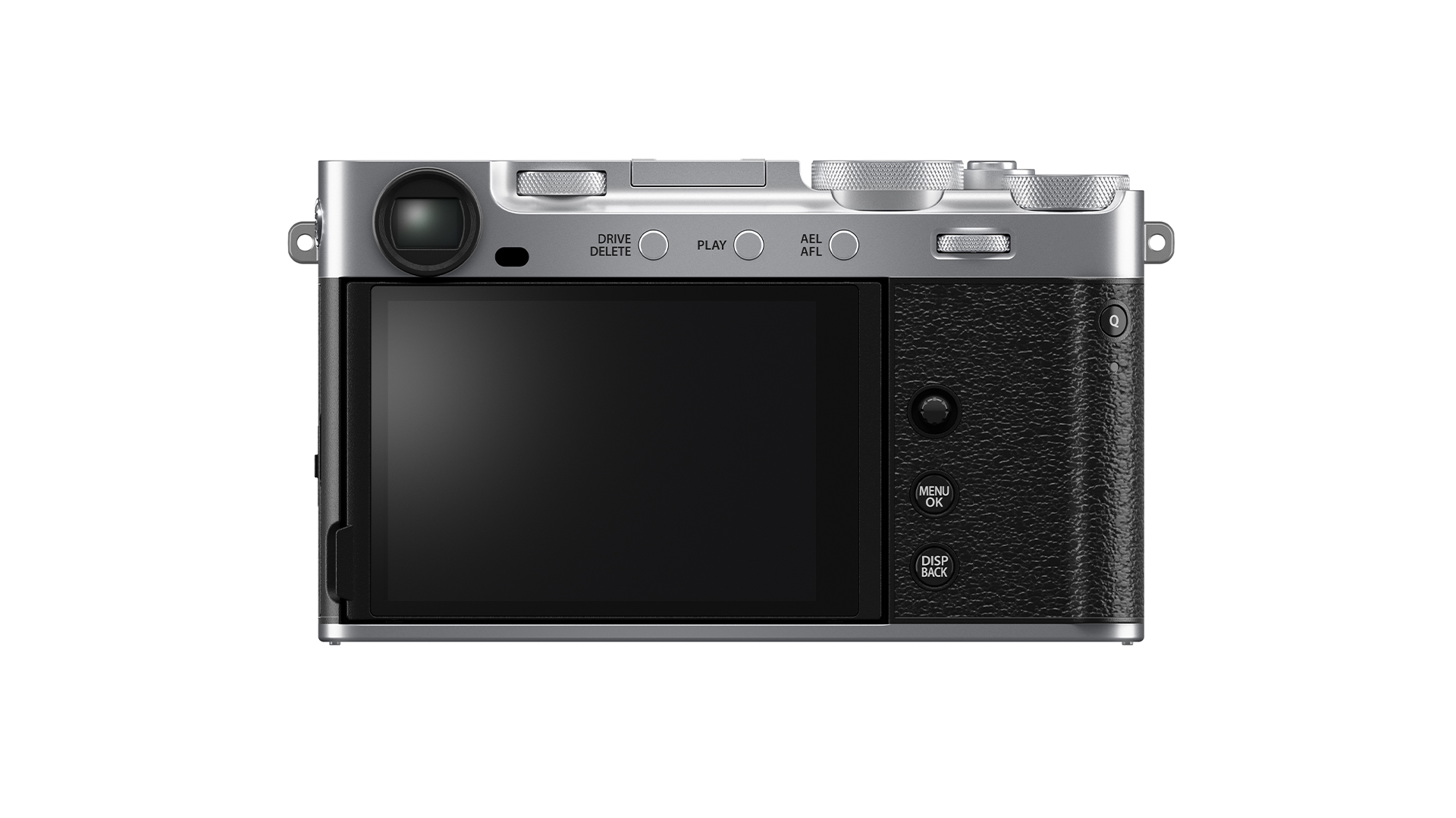 Fujifilm X E5 Rueckseite