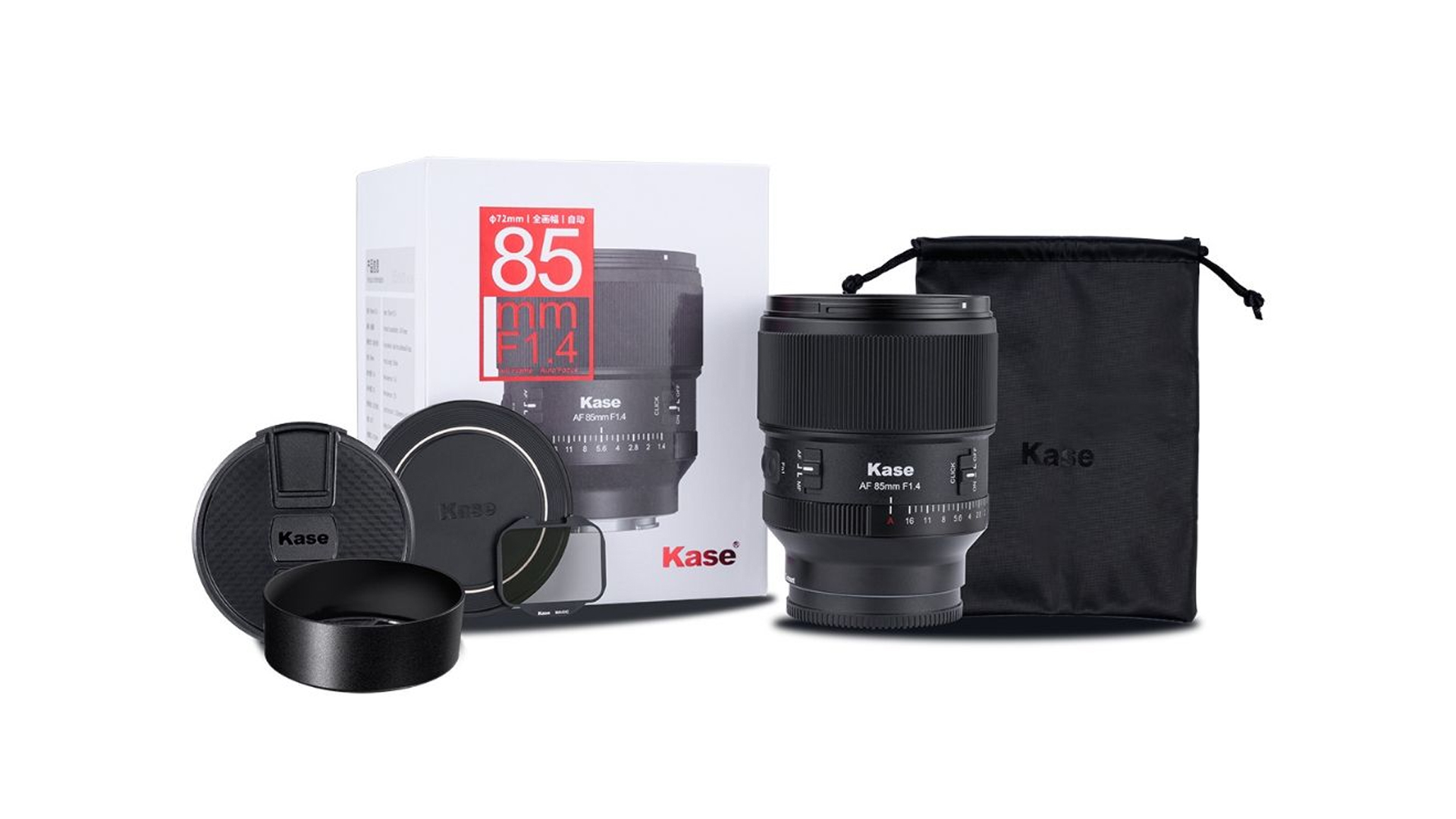 Kase AF 85mm F1 4 Newstitel
