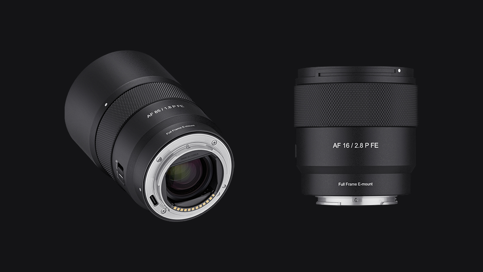 Samyang Prima 16mm 85mm Newstitel