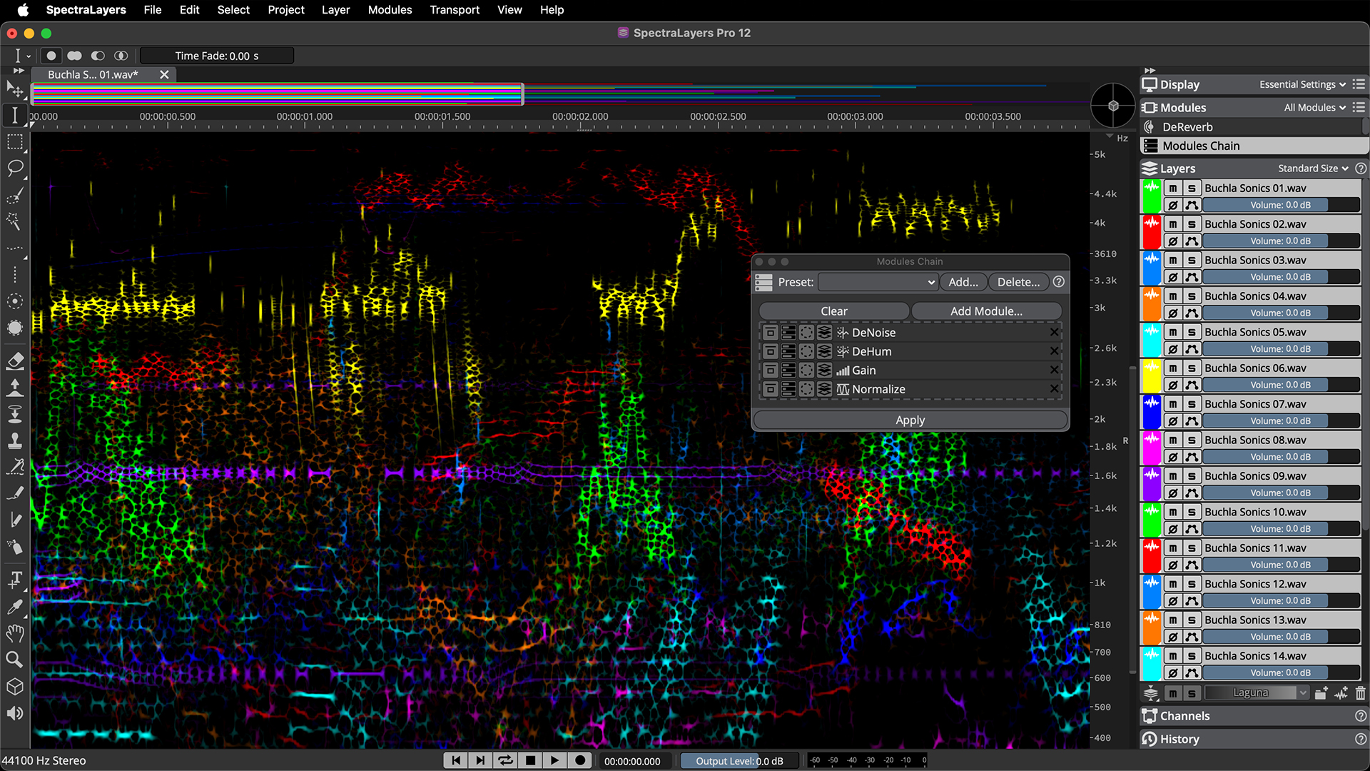 Steinberg Spectralayers 12 Edit Multiple Layers