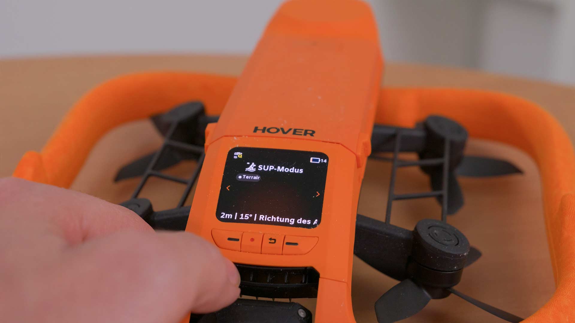 HoverAir Aqua Display