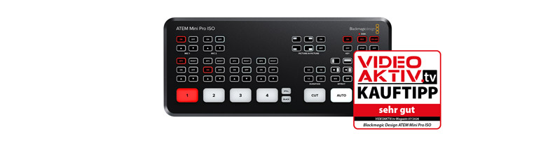 Blackmagic Studiosetup Tabellenbild ATEM