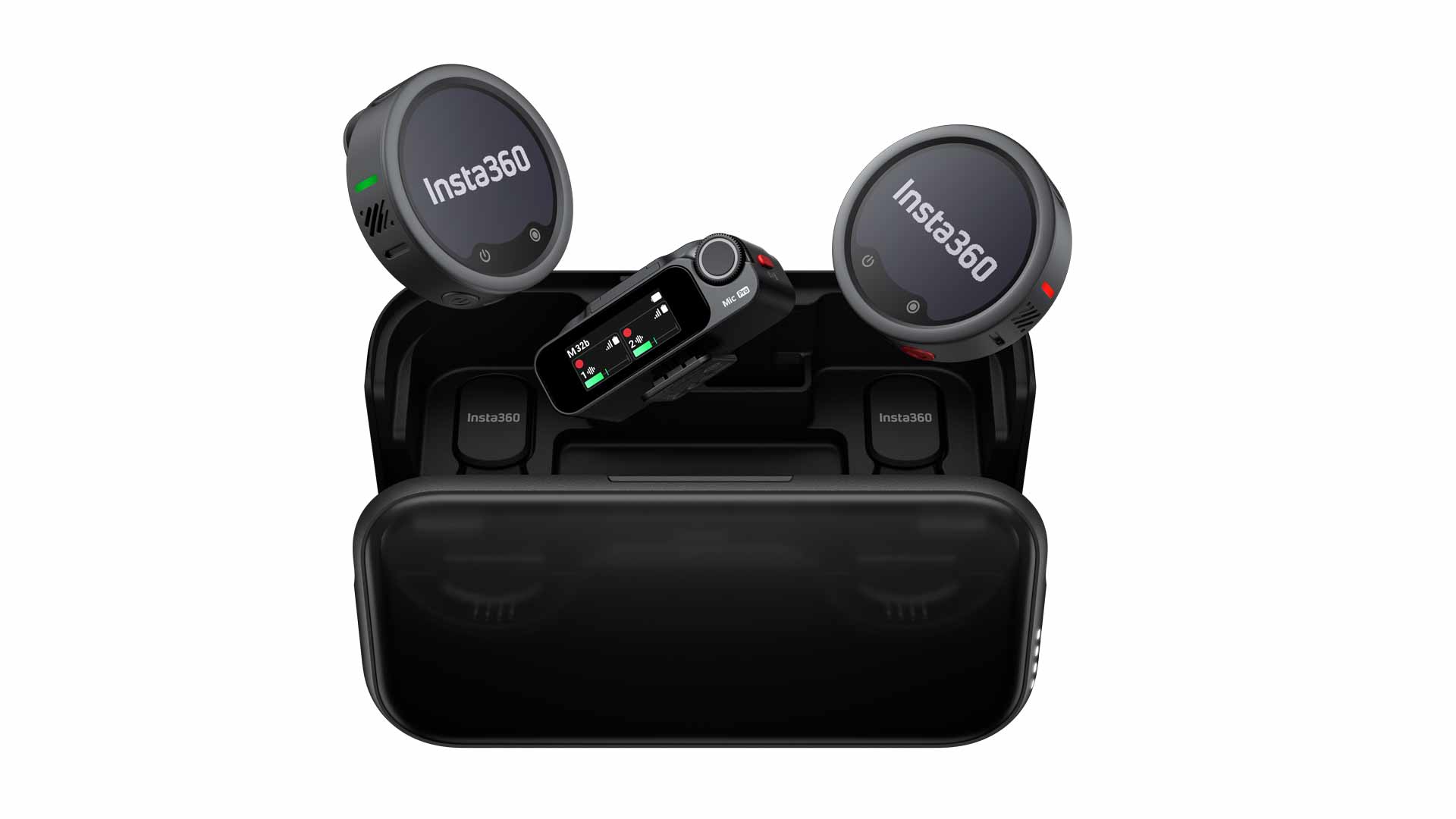 Insta360 Mic Pro: personalisierbares Funkmikrofon mit Mikrofon Array Insta360 Mic Pro: personalisierbares Funkmikrofon mit Mikrofon Array